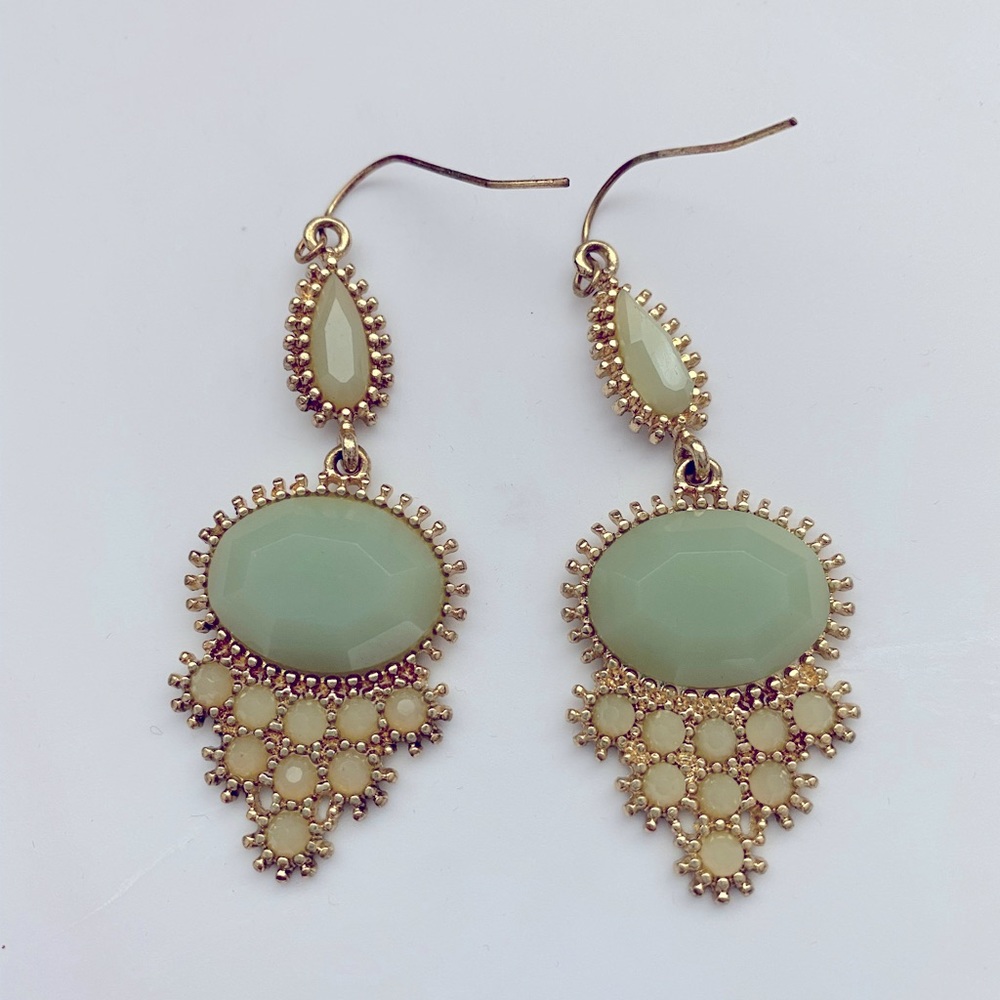 Mint Green Francesca’s Earrings